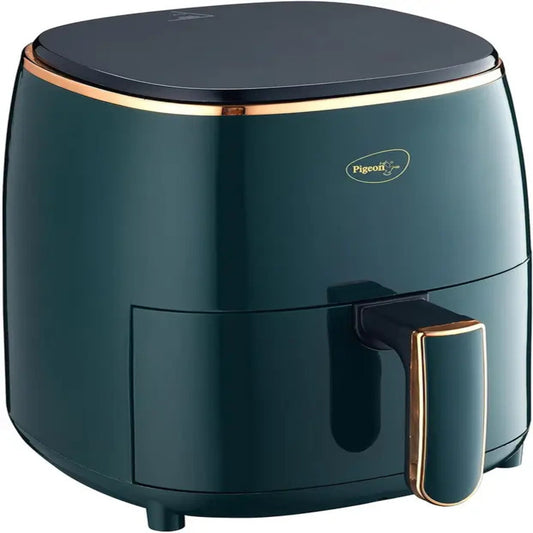 Pigeon Healthifry Digital with 360 High Speed Air Circulation Technology 1200 W with Non-Stick Basket - Green Air Fryer  (4.2 L)