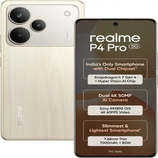 realme P4 Pro 5G (Birch Wood, 128 GB)  (8 GB RAM)